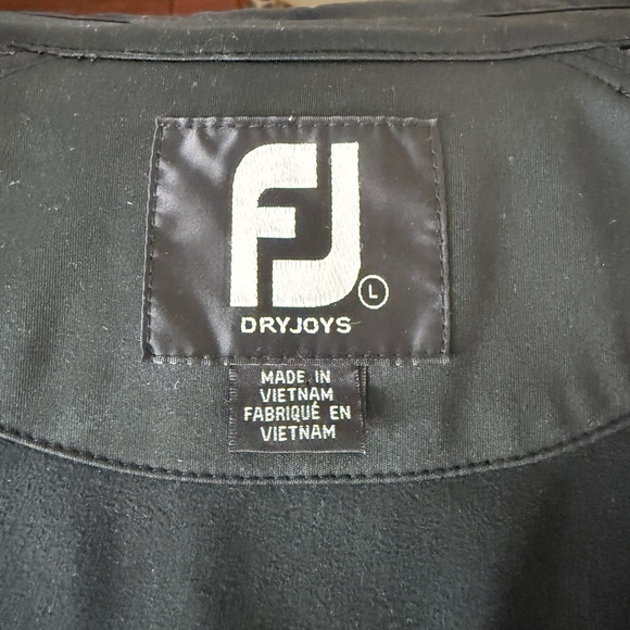 Footjoy by Dryjoys full zip mens golf jacket | PGA patch | size L - Picture 7 of 9